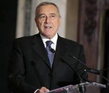 Il Presidente del Senato Pietro Grasso